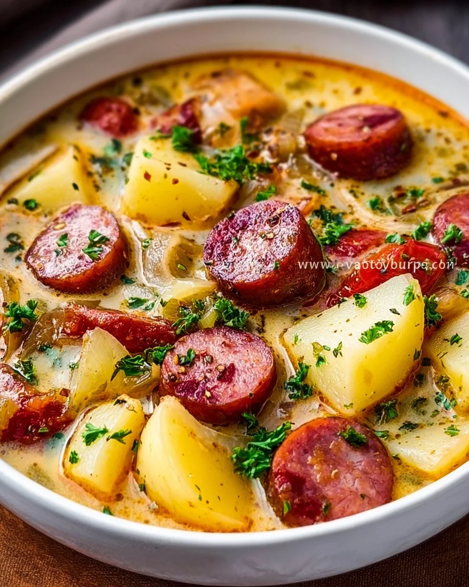Kielbasa Potato Soup