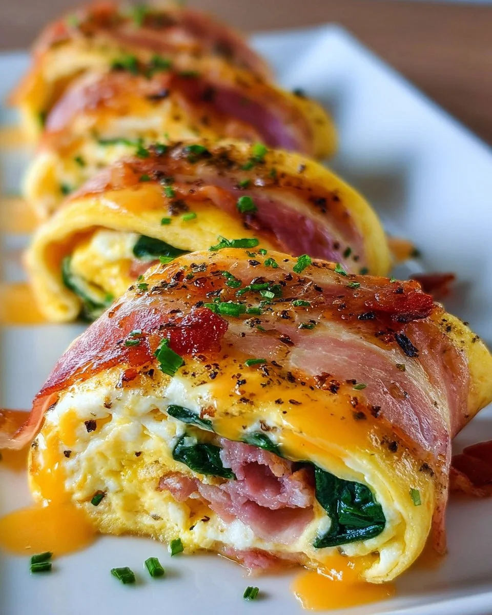 Low Carb Breakfast Roll Ups