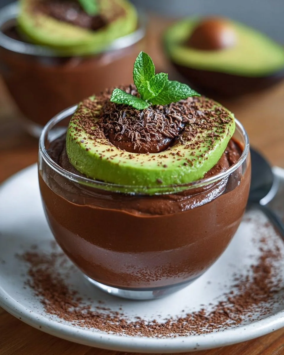 Avocado Chocolate Mousse