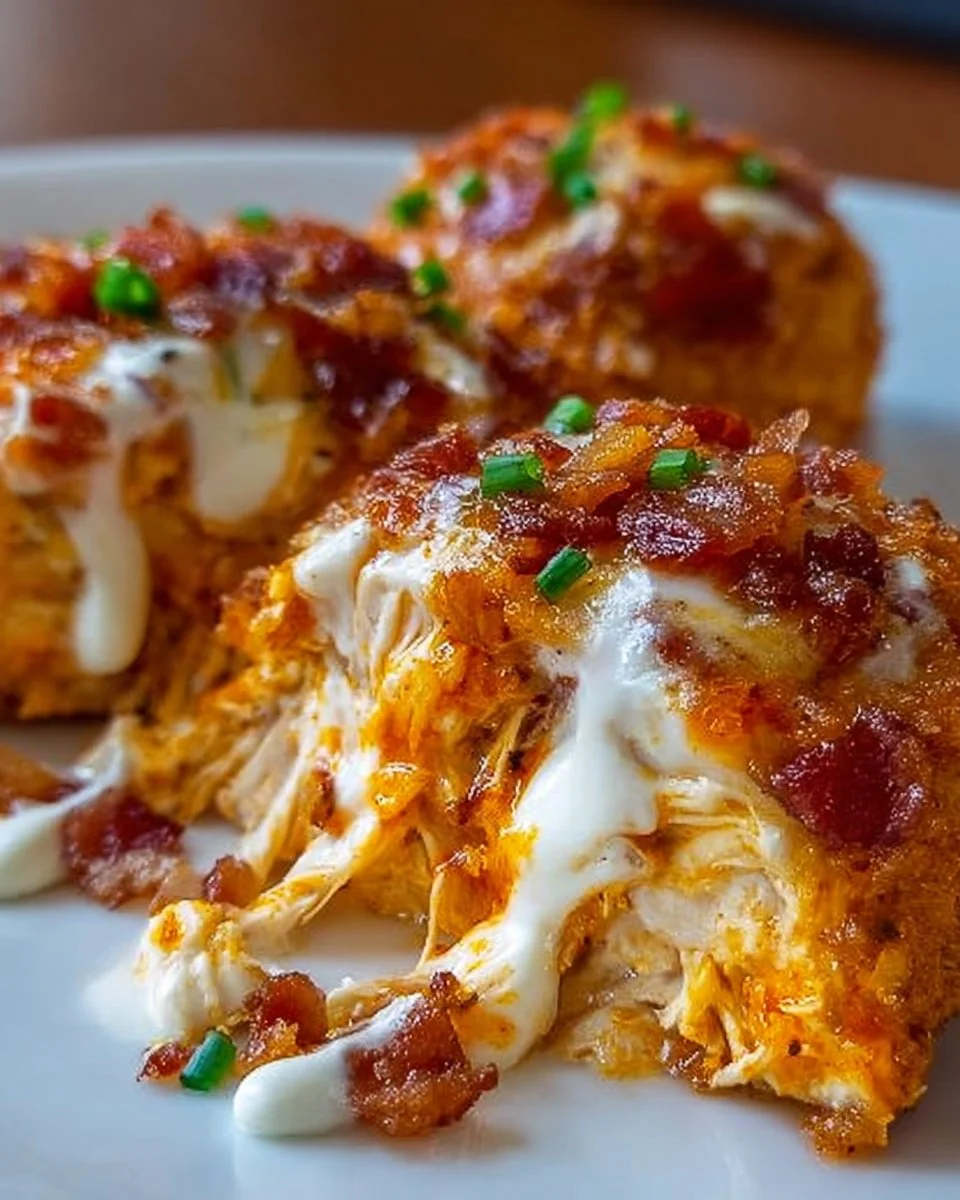 Buffalo Chicken Bacon Mozzarella