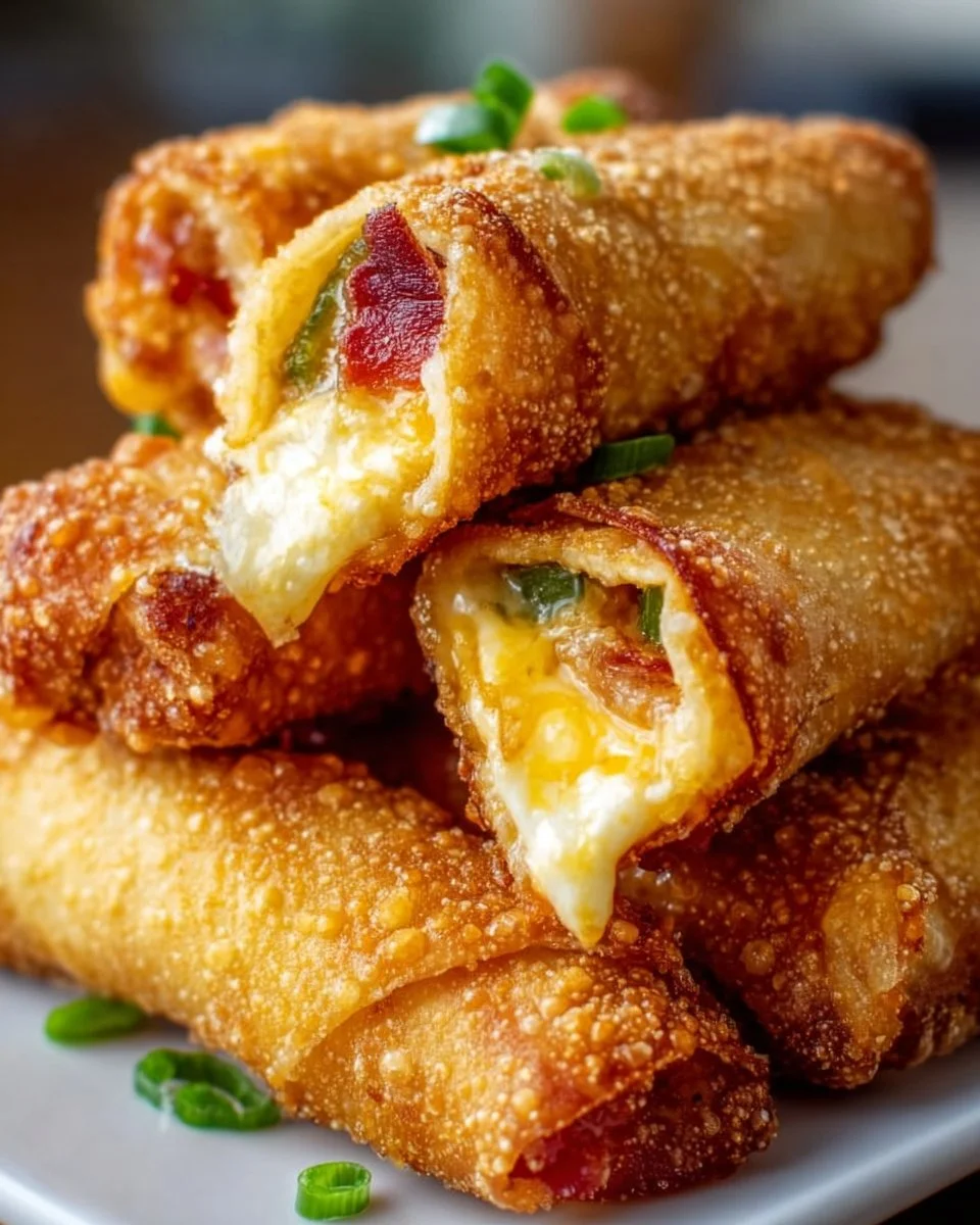 Jalapeño Popper Egg Rolls