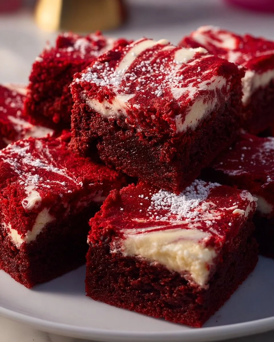 Red Velvet Brownies