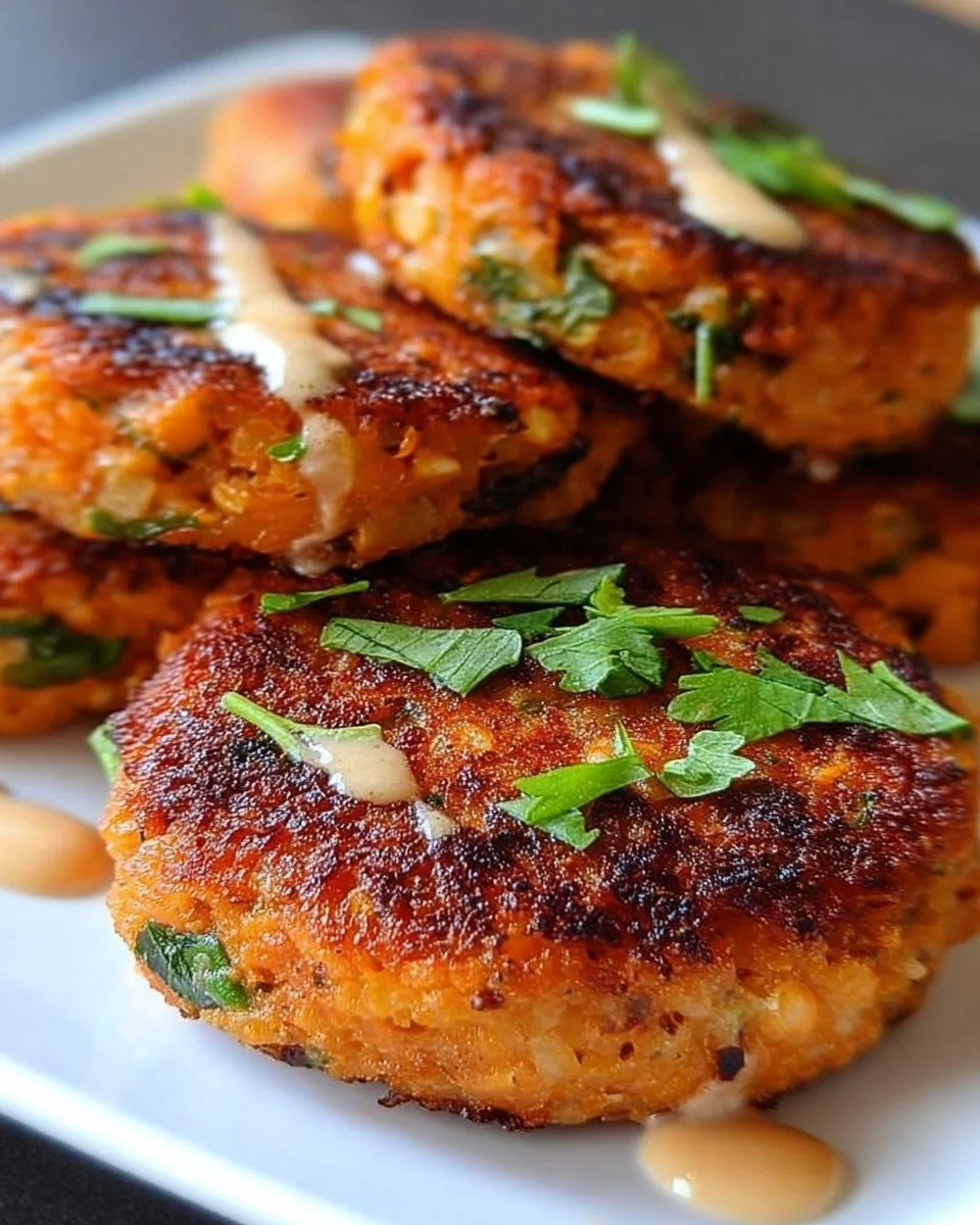 Sweet Potato and Lentil Patties