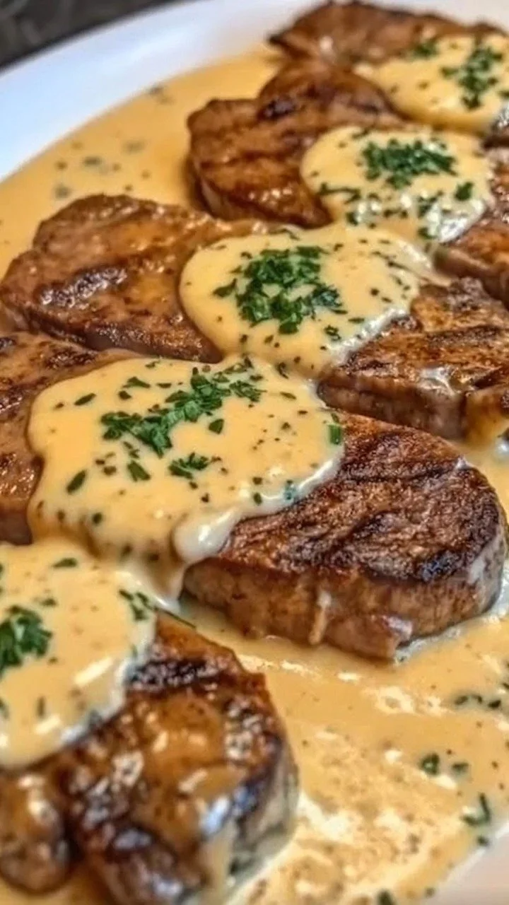 Ava’s Garlic Parmesan Ribeye Steak