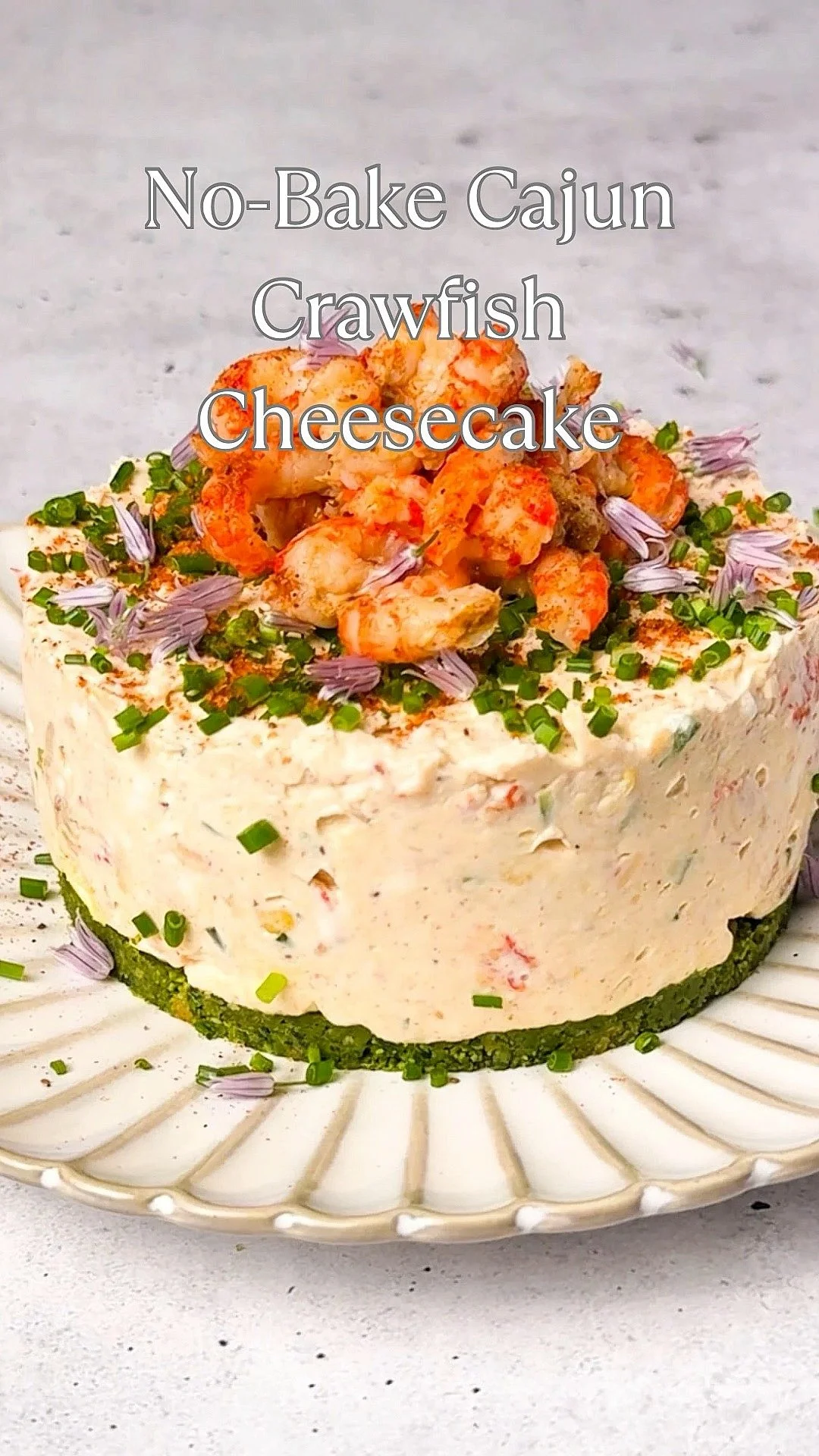 Cajun Crawfish Cheesecake