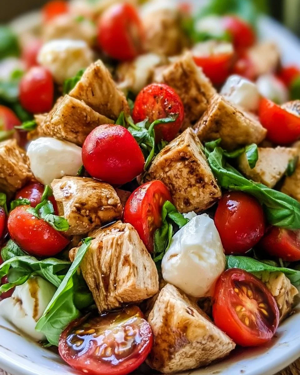 Caprese Chicken Salad