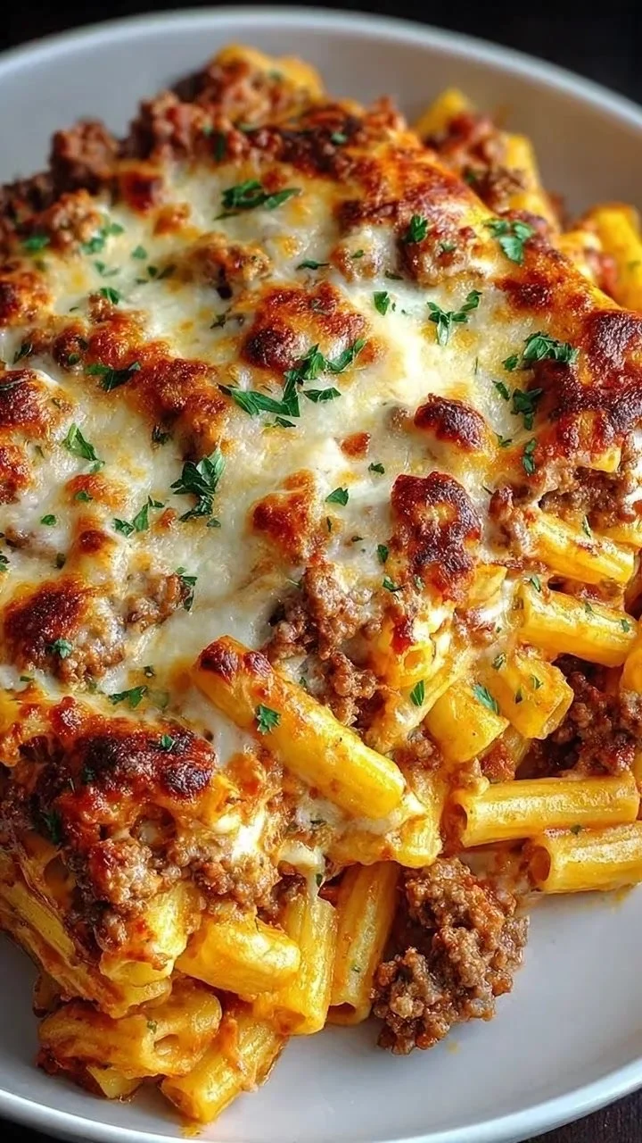 Cheesy Baked Ziti