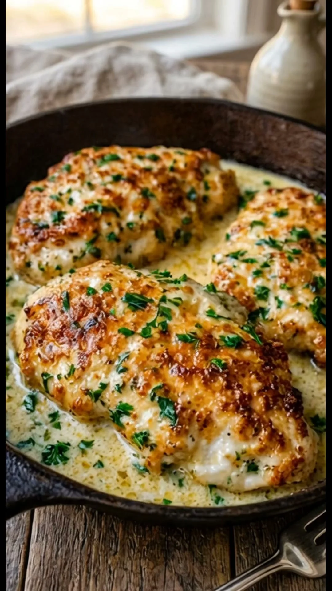 Creamy Garlic Parmesan Chicken