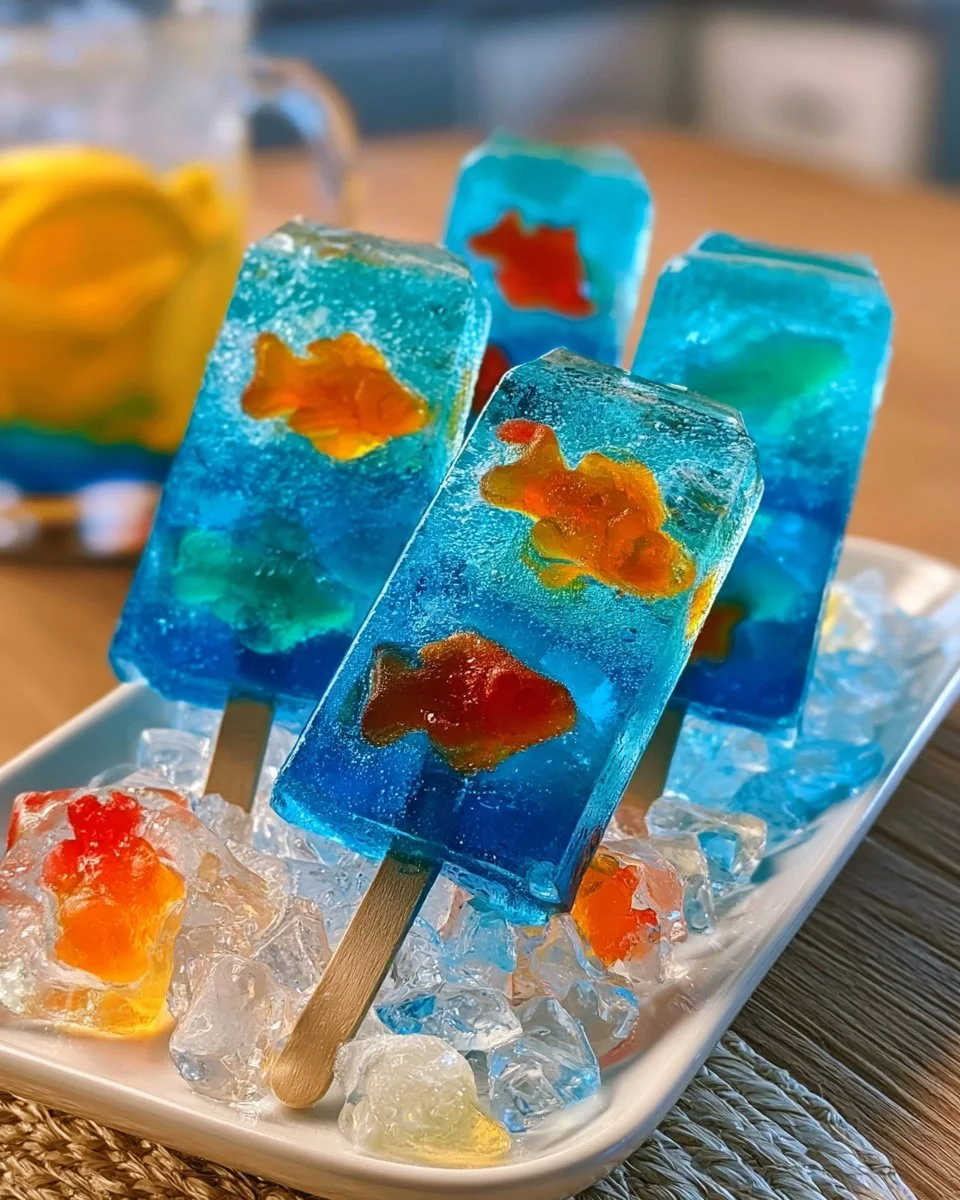 Edible Aquarium Popsicles