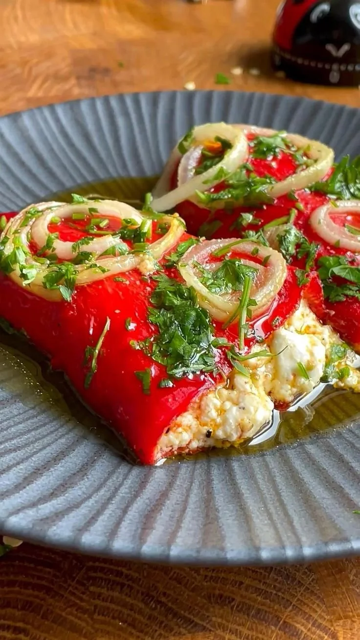 Greek Stuffed Peppers (Florina Peppers)