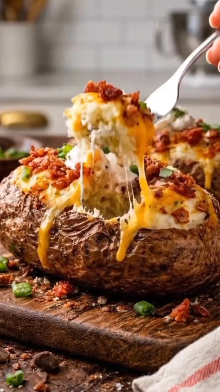 Loaded Twice-Baked Potatoes