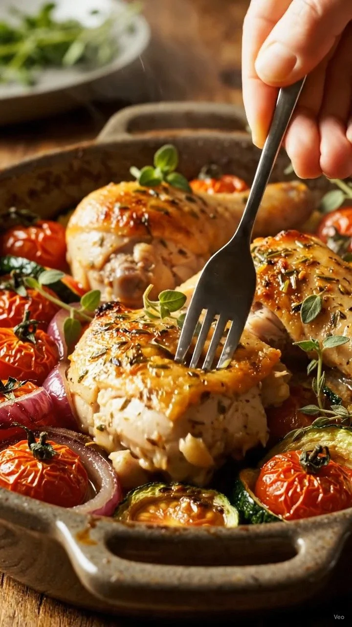 Mediterranean Baked Chicken