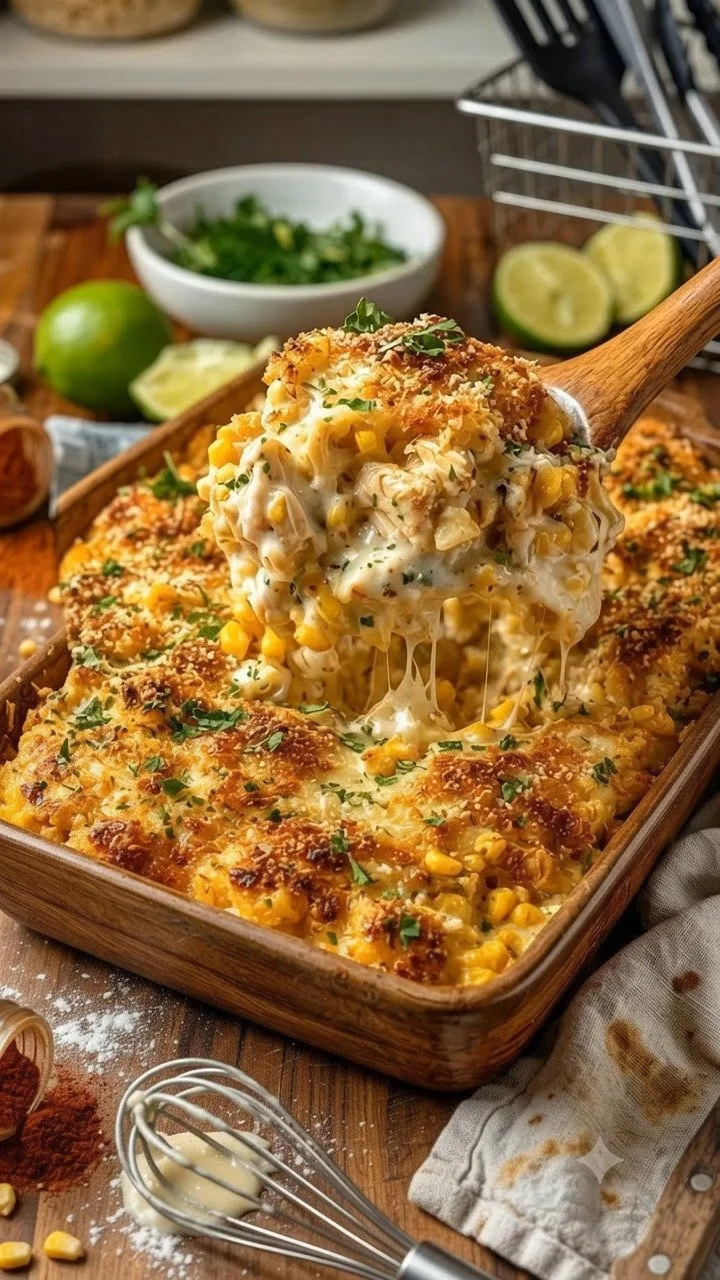 Ultimate Cheesy Corn Bake