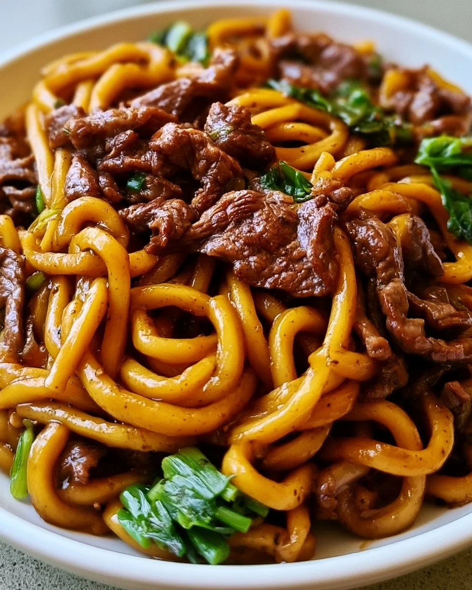 Beef Black Pepper Udon