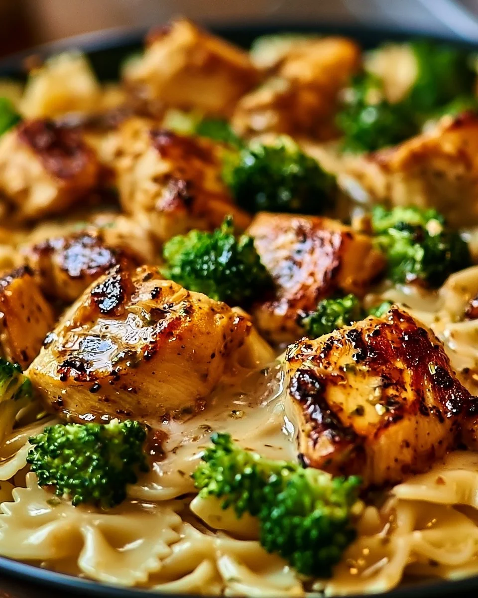 Cowboy Butter Lemon Bowtie Chicken with Broccoli Magic