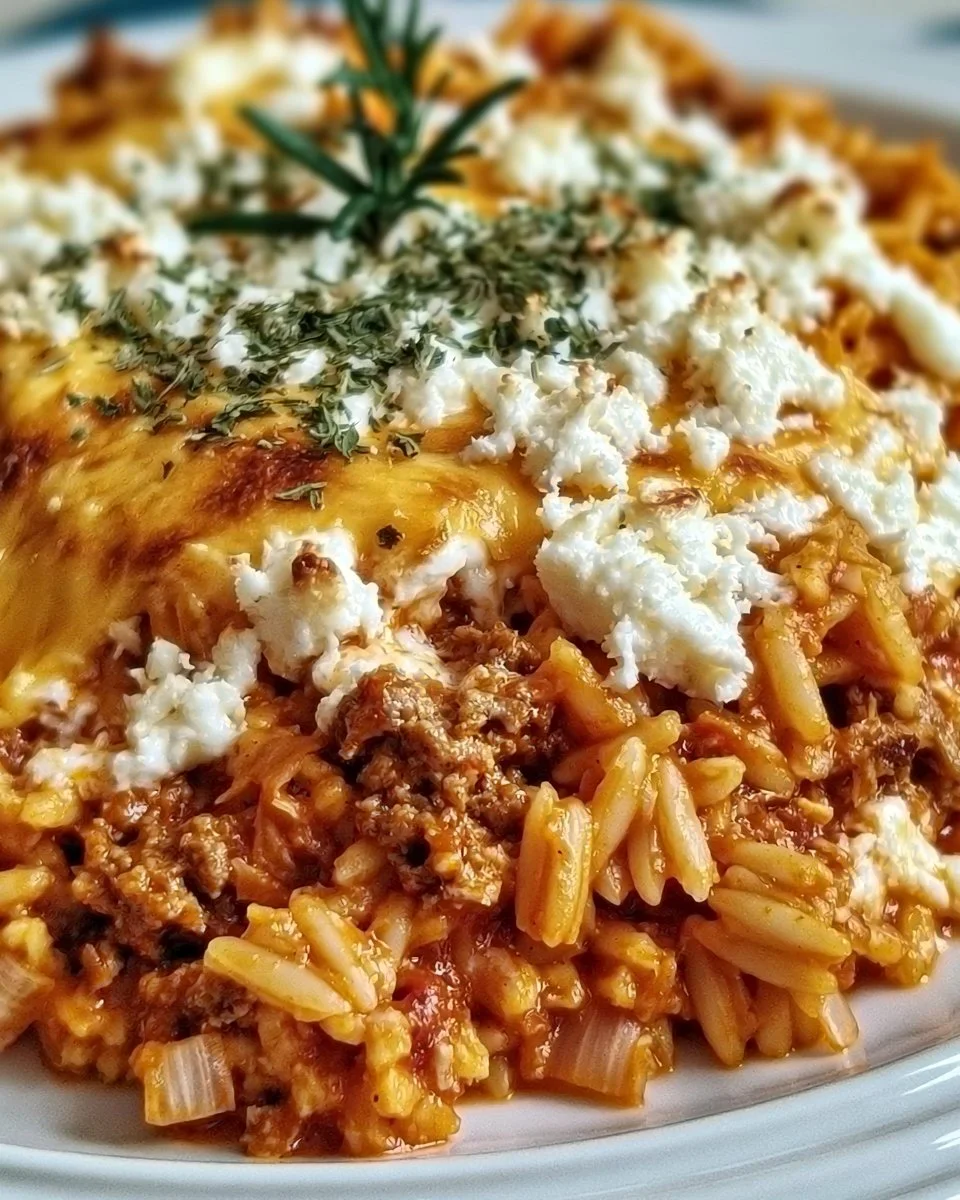 Greek Pasta Bake