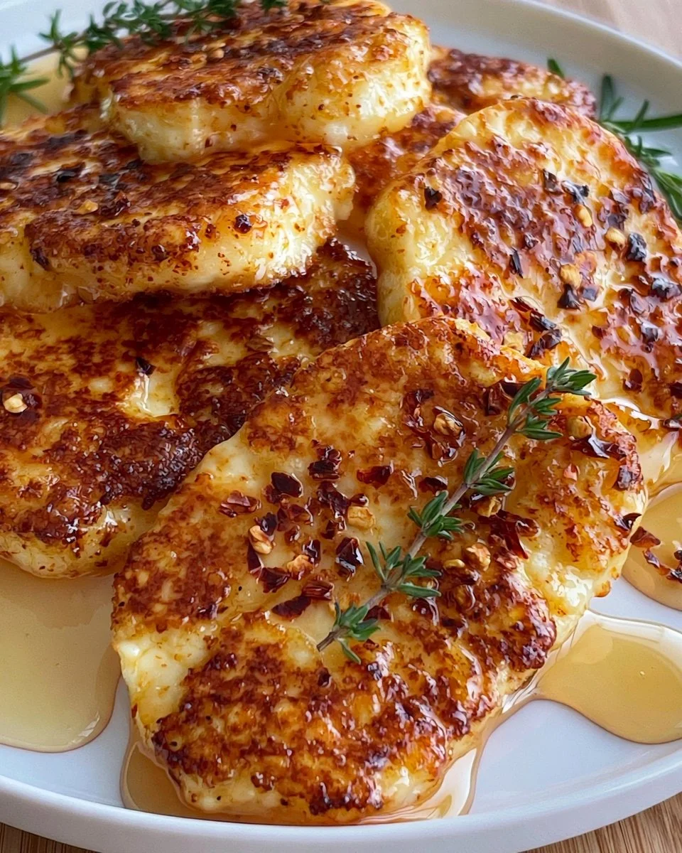 Hot Honey Halloumi