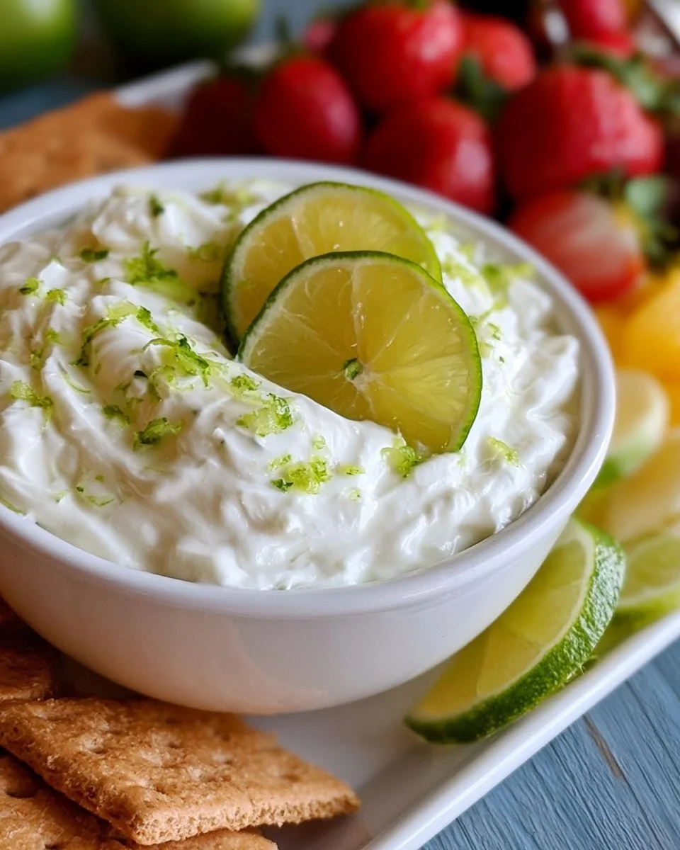 Key Lime Pie Fruit Dip