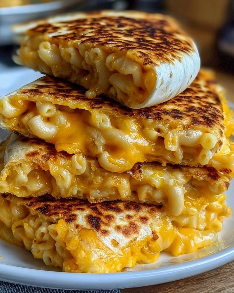 Mac and Cheese Quesadilla | Mac and Cheese Quesadilla Recipe, Good Homemade Recipes, Easy Dinner Ideas Not Pasta