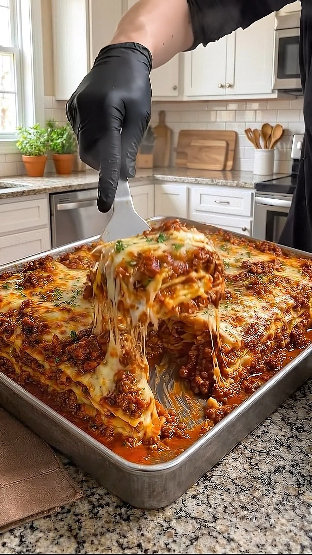 My neighbor stopped by to return a dish and caught the smell of this cooking.