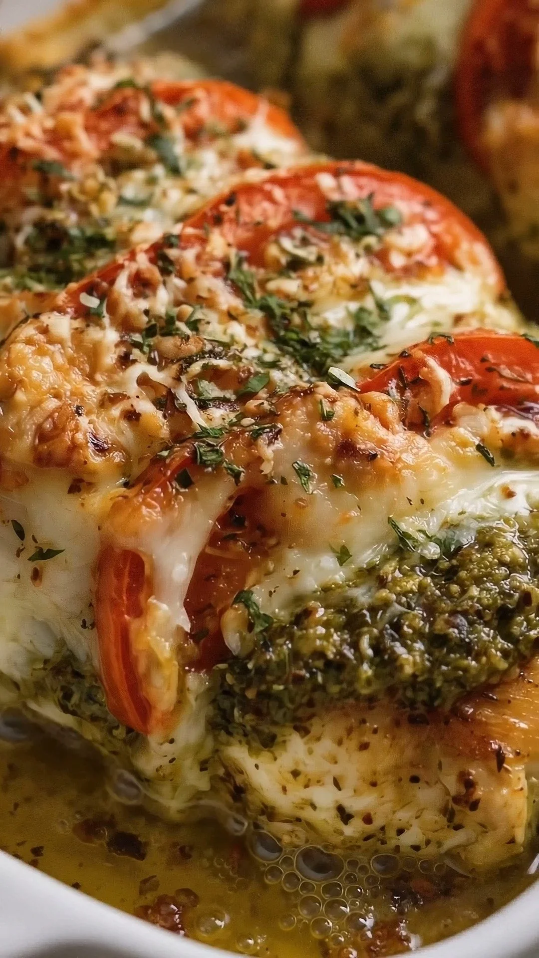 Pesto Chicken Bake