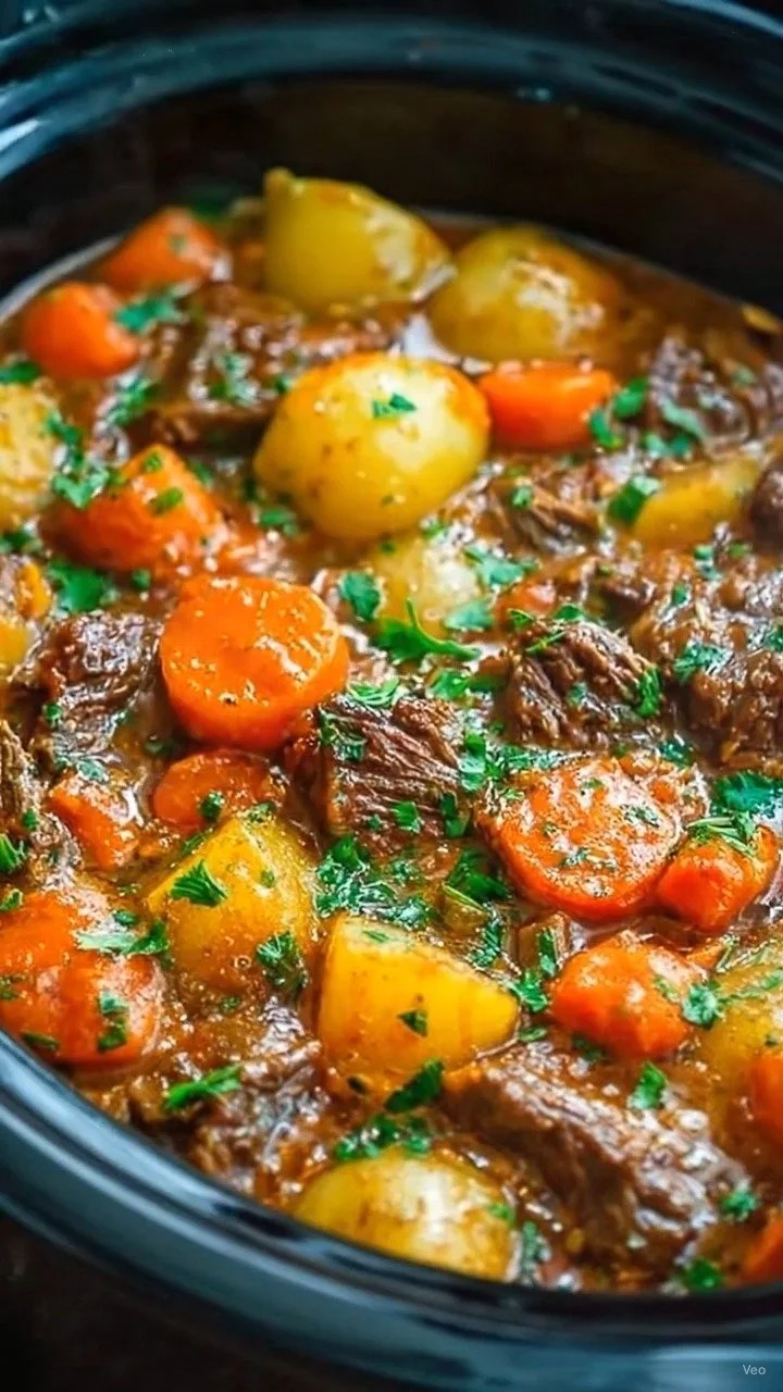 Slow Cooker Hearty Beef Stew