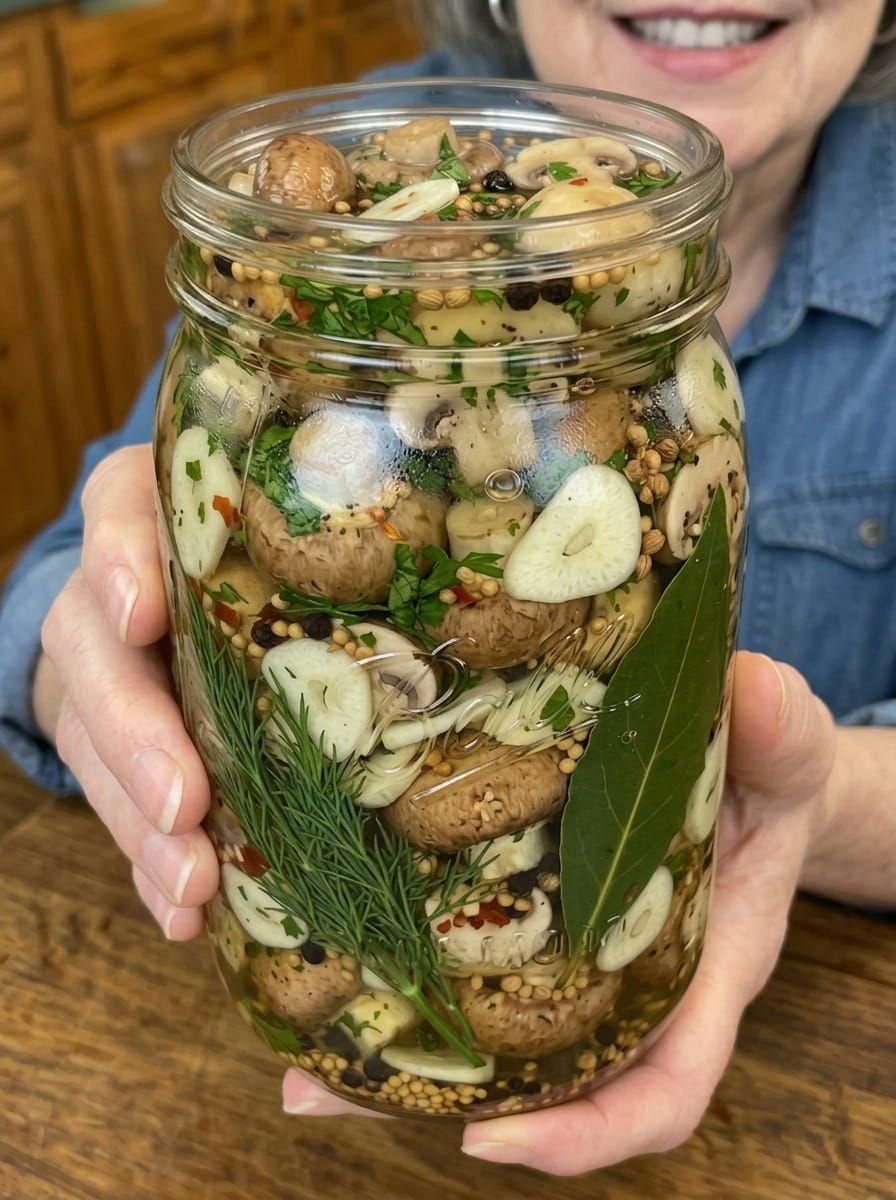Pickled Mushrooms