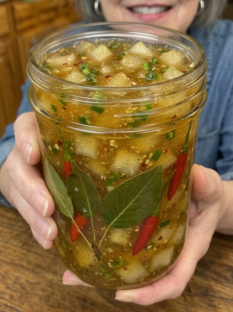 Spicy Pear Jalapeño Jam