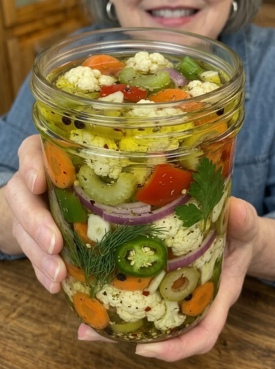 Italian Giardiniera Pickles