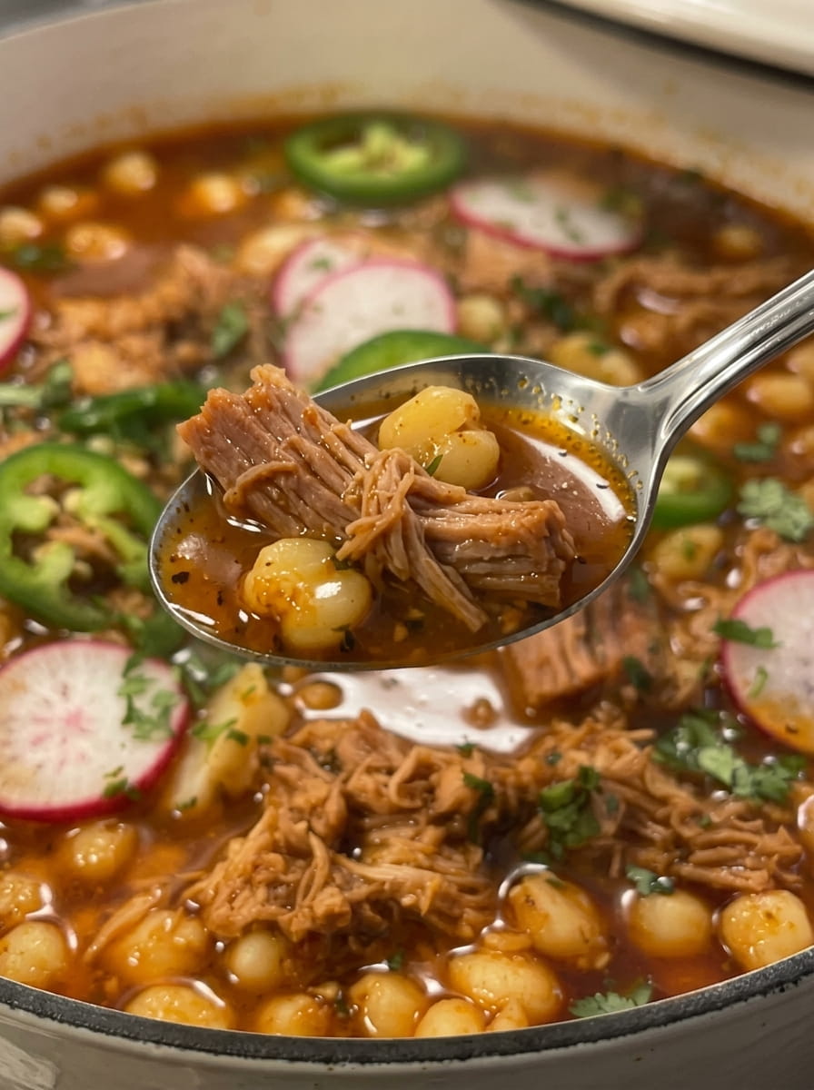 Mexican Pork Pozole Rojo
