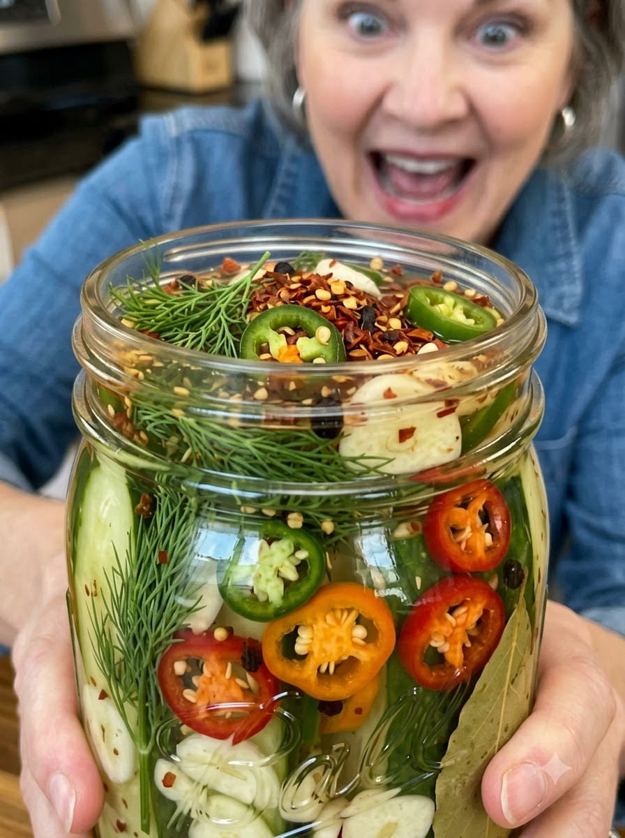 Atomic Garlic Dill Pickles