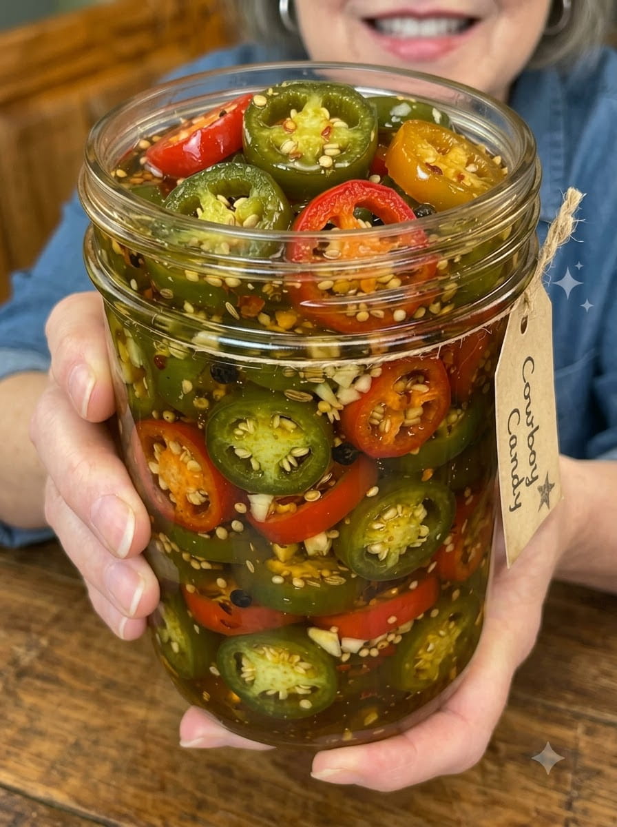 Cowboy Candy Pickled Jalapeños