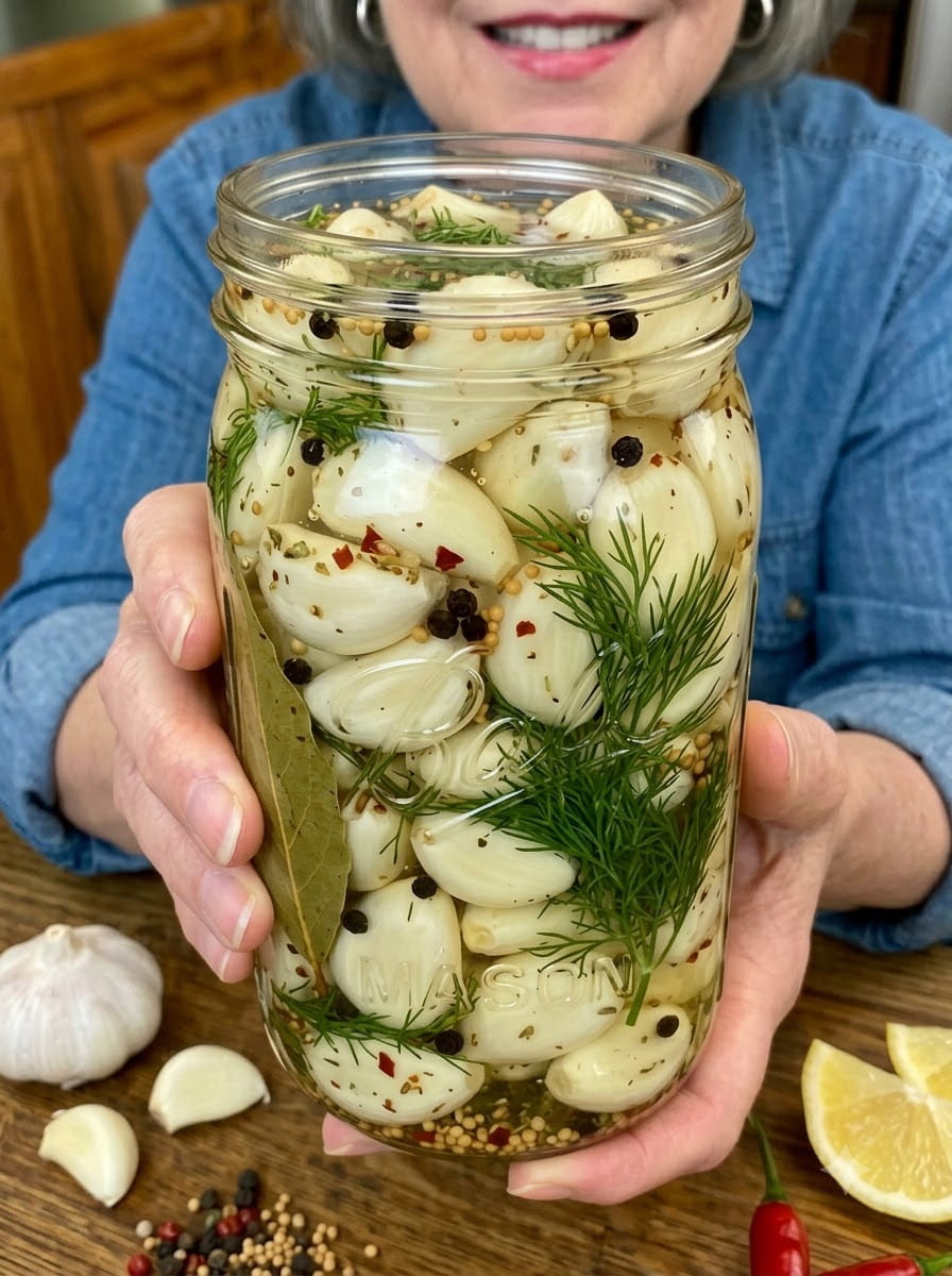 Pickled Garlic