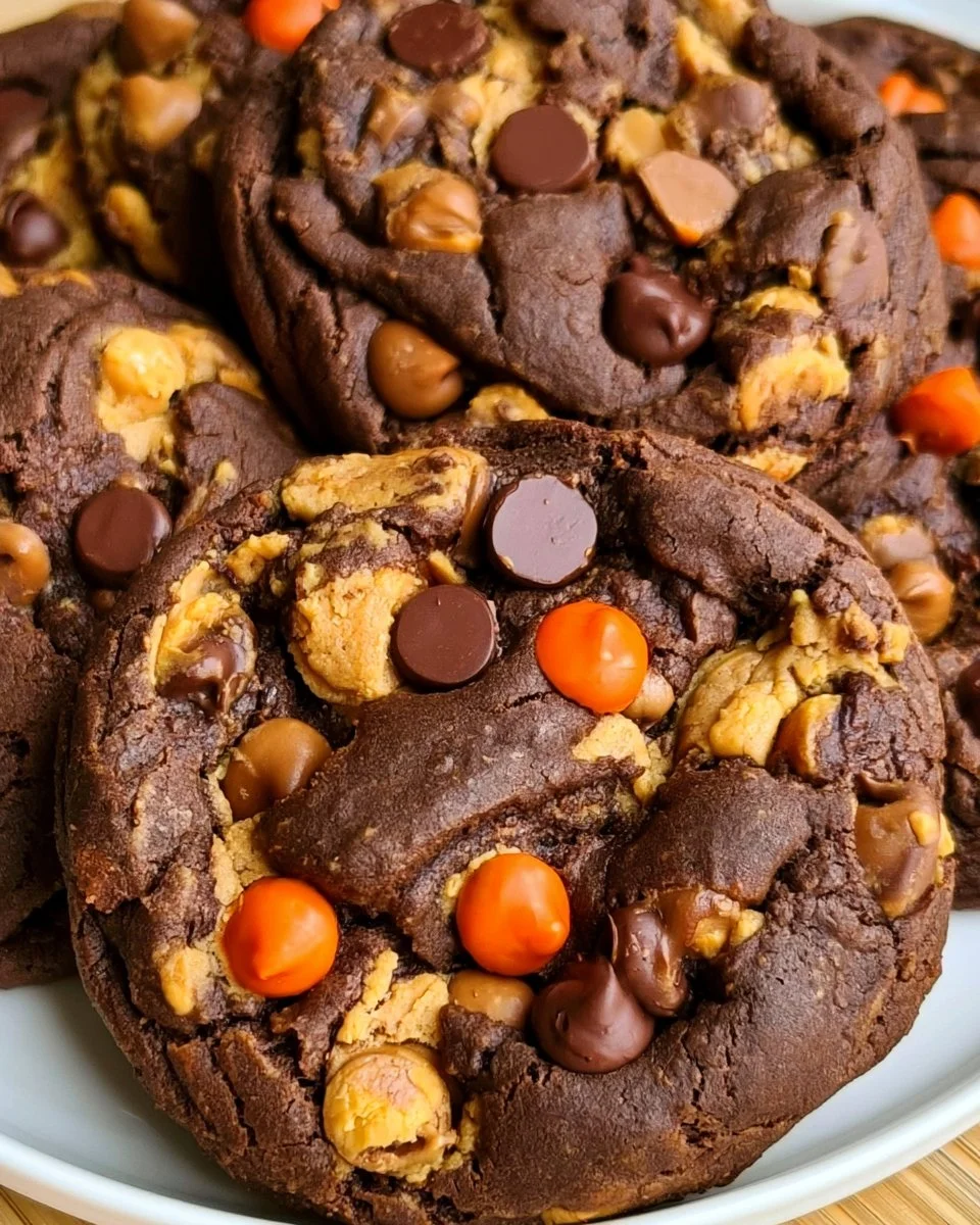 Chocolate Peanut Butter Cookies