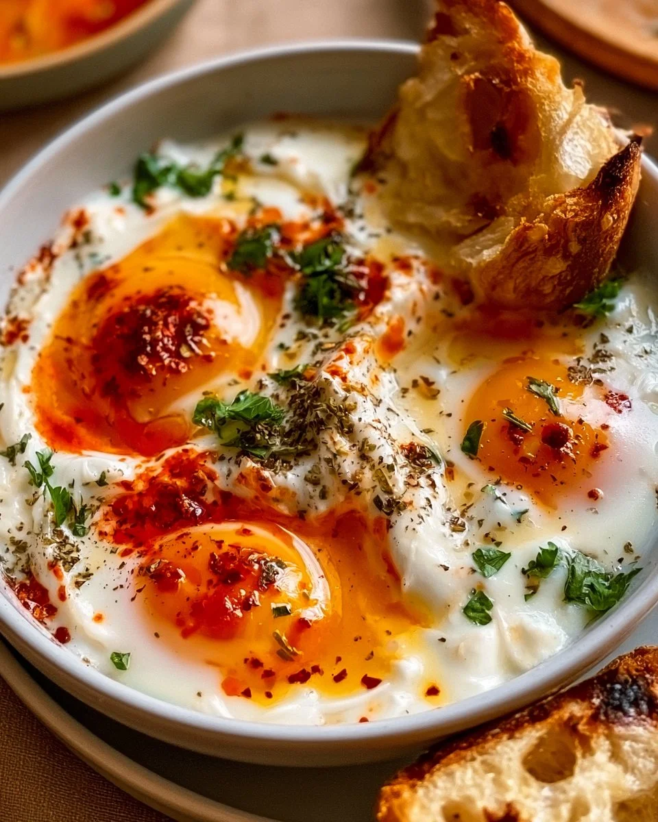 Çılbır: Turkish Eggs with Creamy Yogurt &amp; Butter Sauce – Well Seasoned Studio