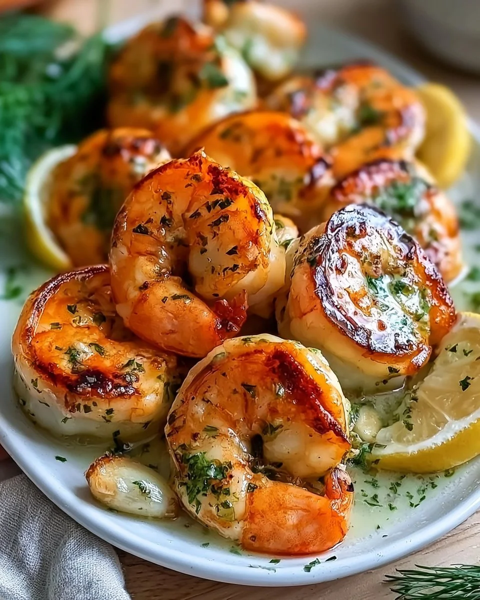 Delicious Zesty Garlic Butter Shrimp Skillet in 15 Minutes