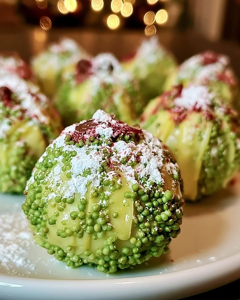 Irresistibly Sweet Grinch Christmas Truffles to Wow Your Guests