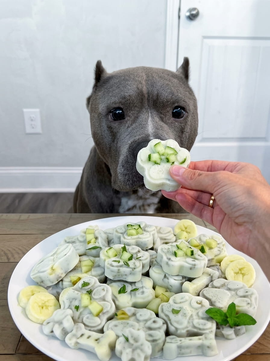 Cucumber Mint Cooling Dog Treats
