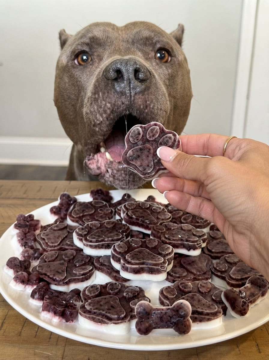 Berry Cool Dog Treats