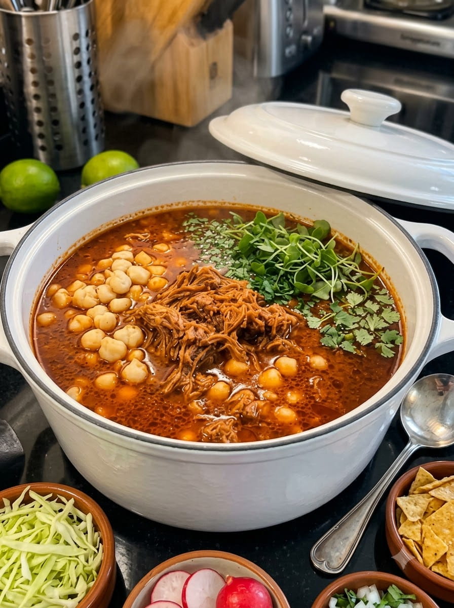 Mexican Pork Pozole Rojo