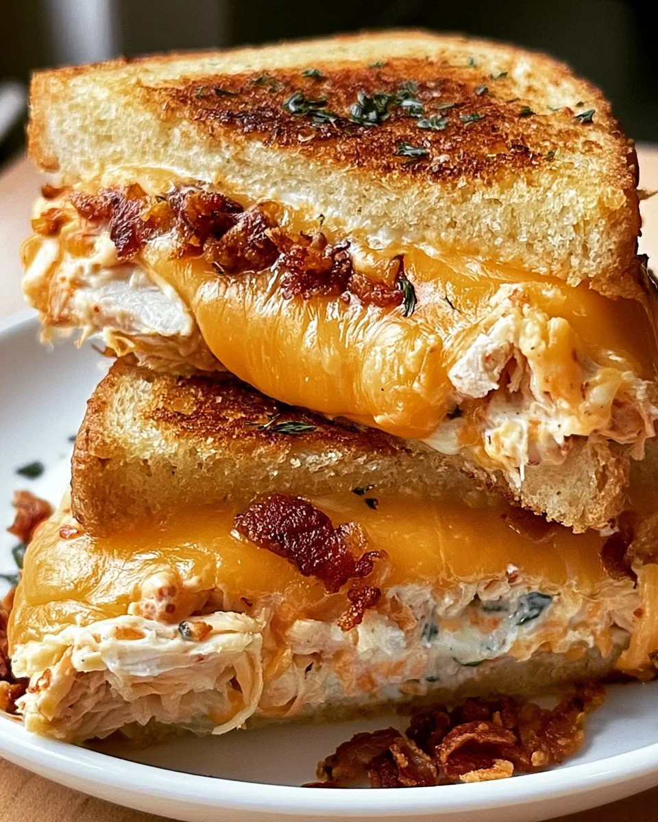 Ultimate Cheddar Bacon Ranch Melt