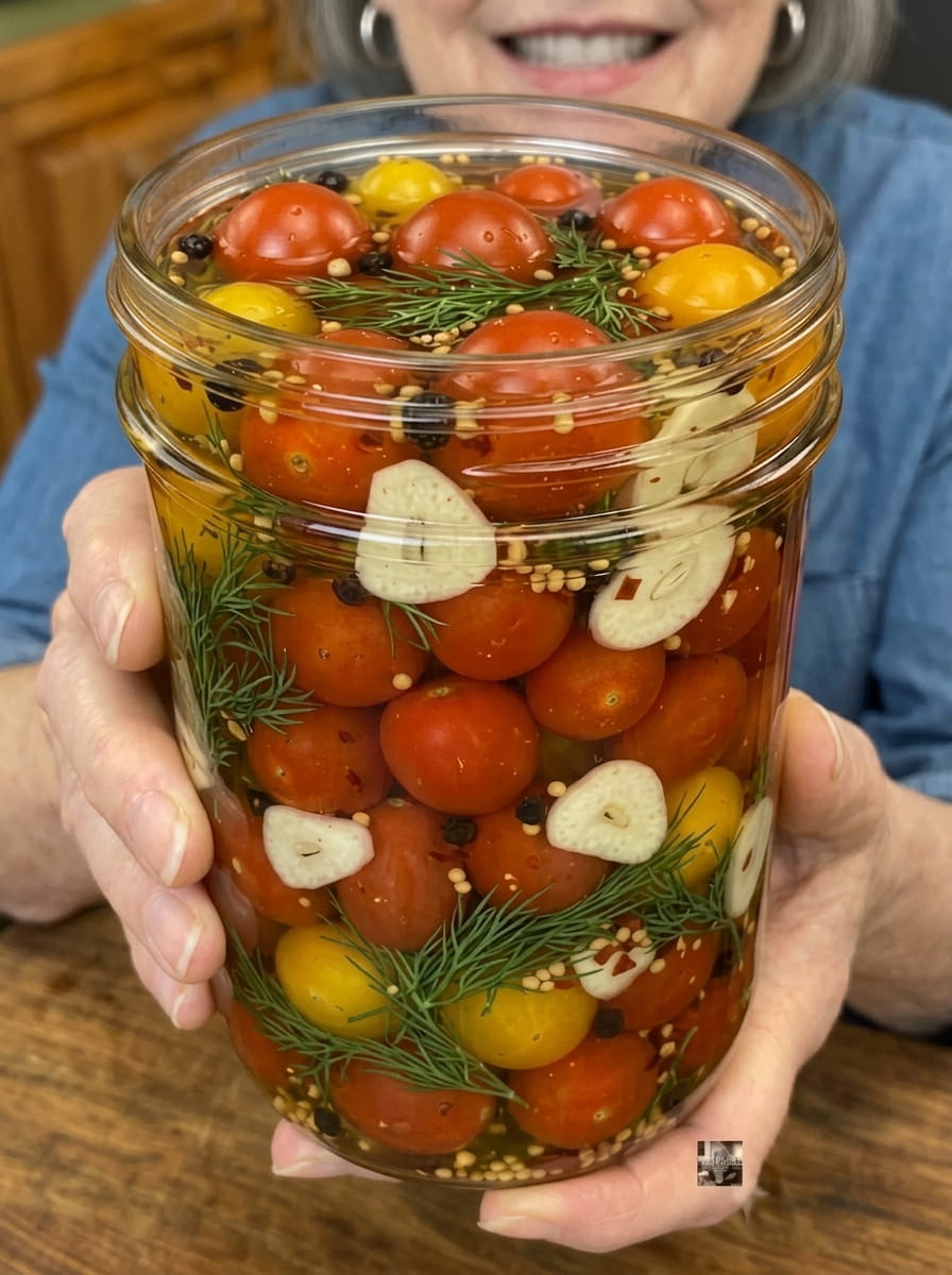 Tiny Tomato Pickles