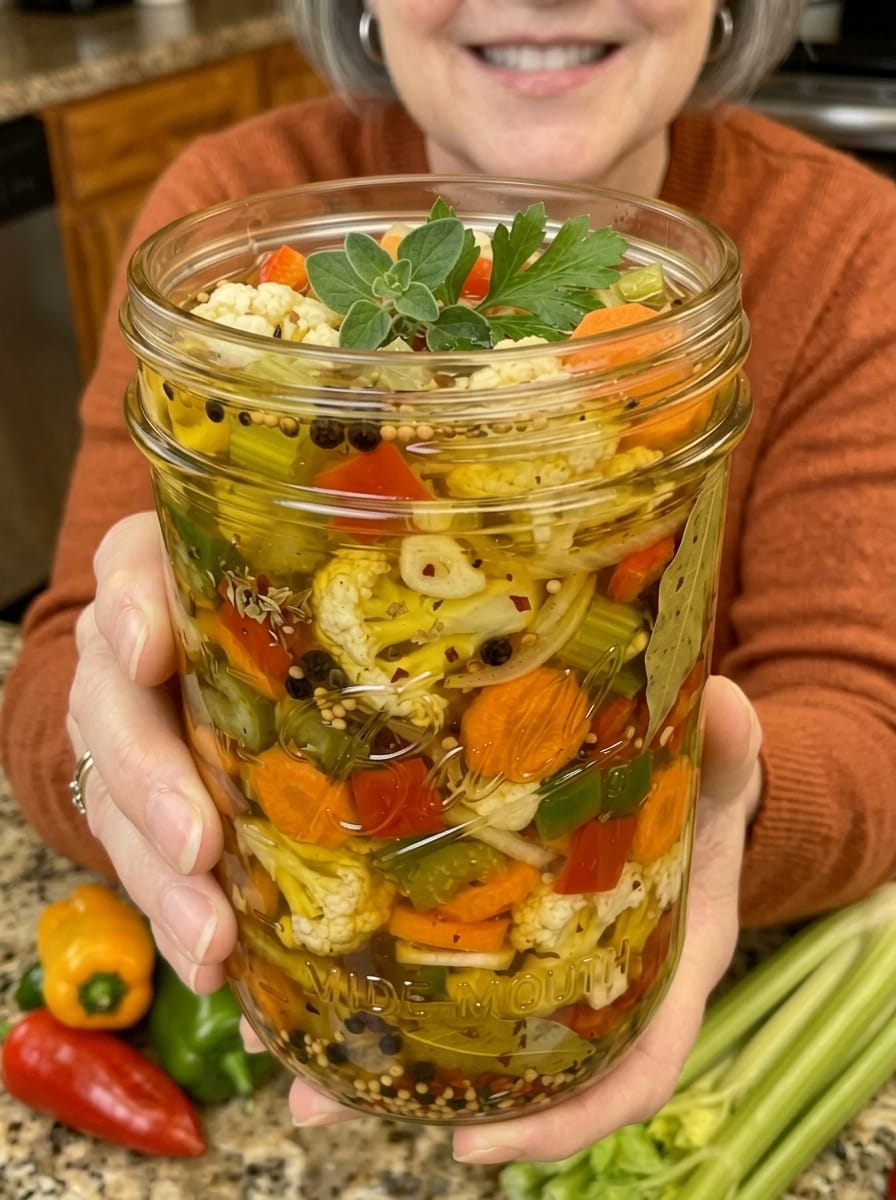 Italian Giardiniera Pickles