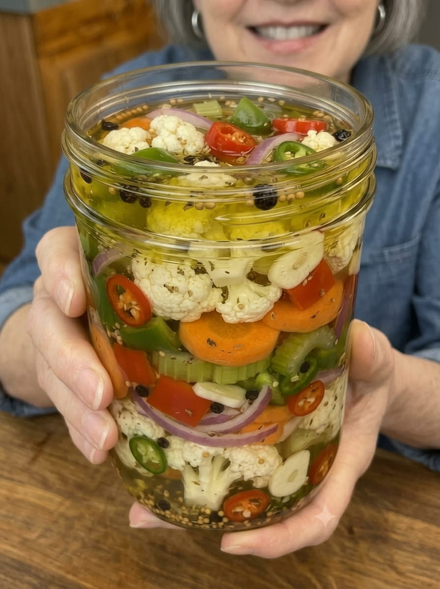 Italian Giardiniera Pickles