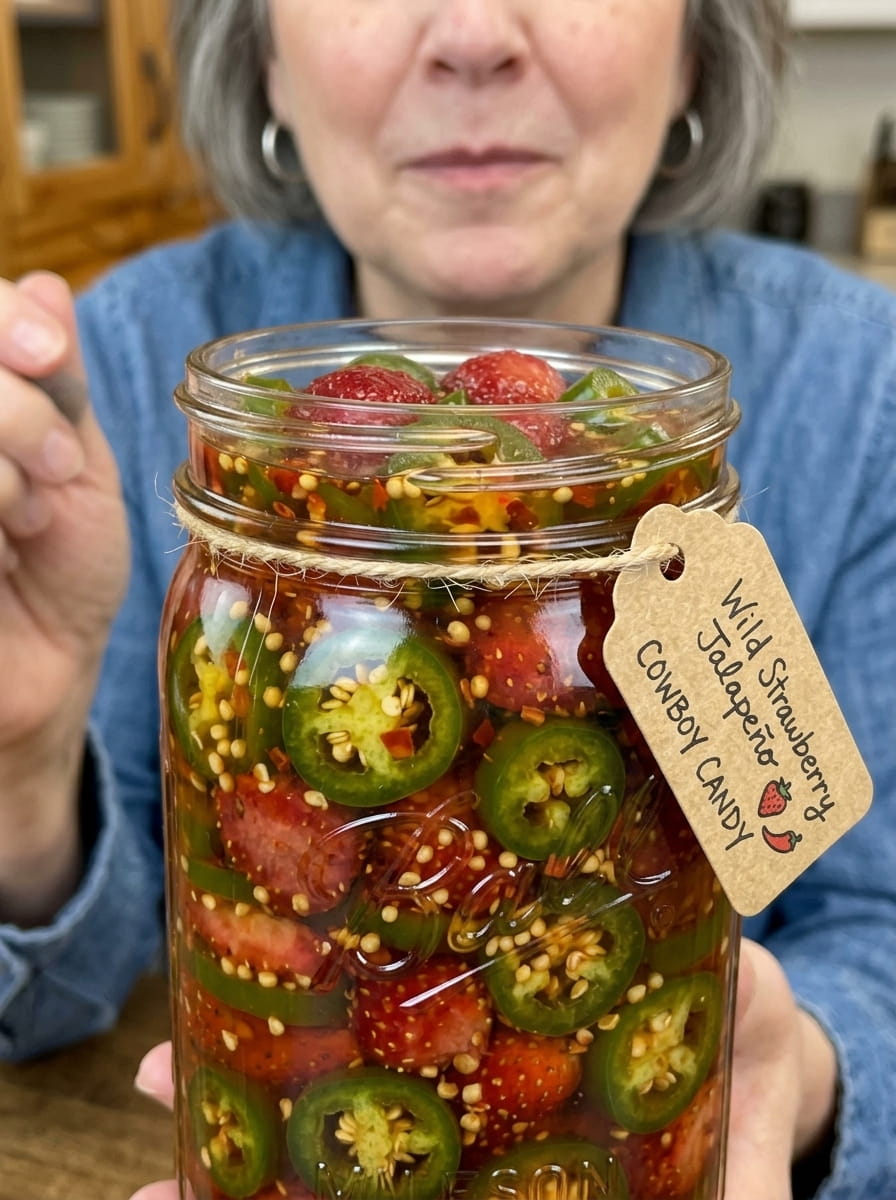 Strawberry Jalapeño Cowboy Candy