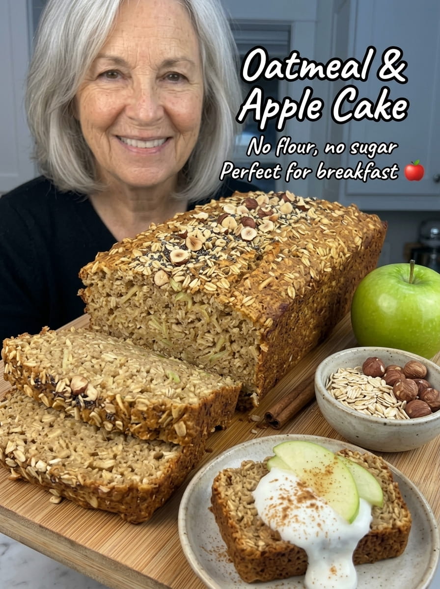 Oatmeal &amp; Apple Cake
