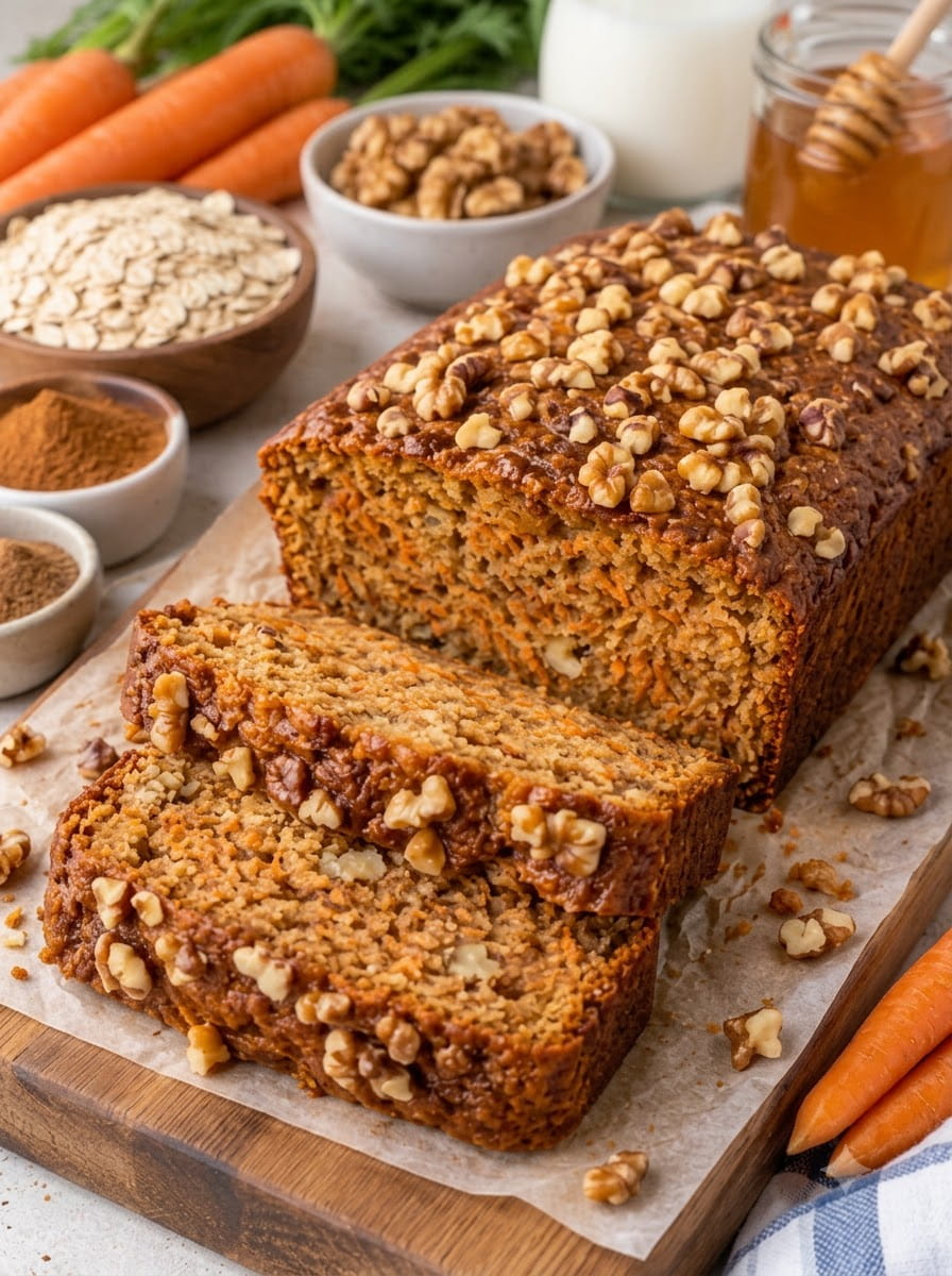 Healthy Blender Carrot Cake