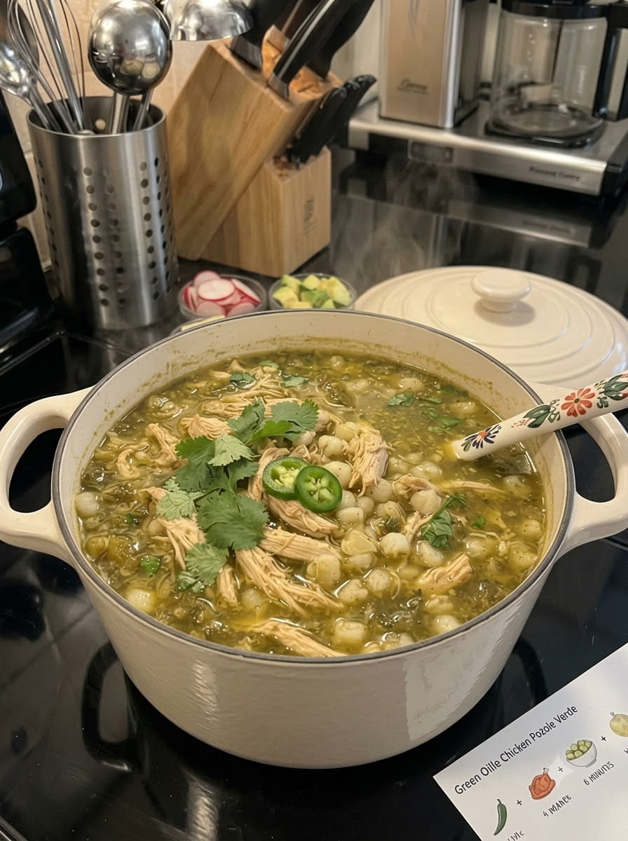 Green Chile Chicken Pozole Verde