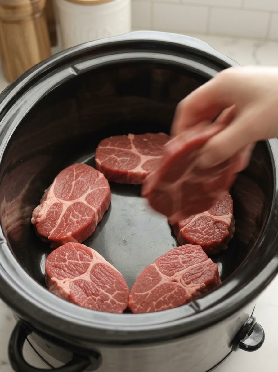 4-Ingredient Slow Cooker Swiss Steak