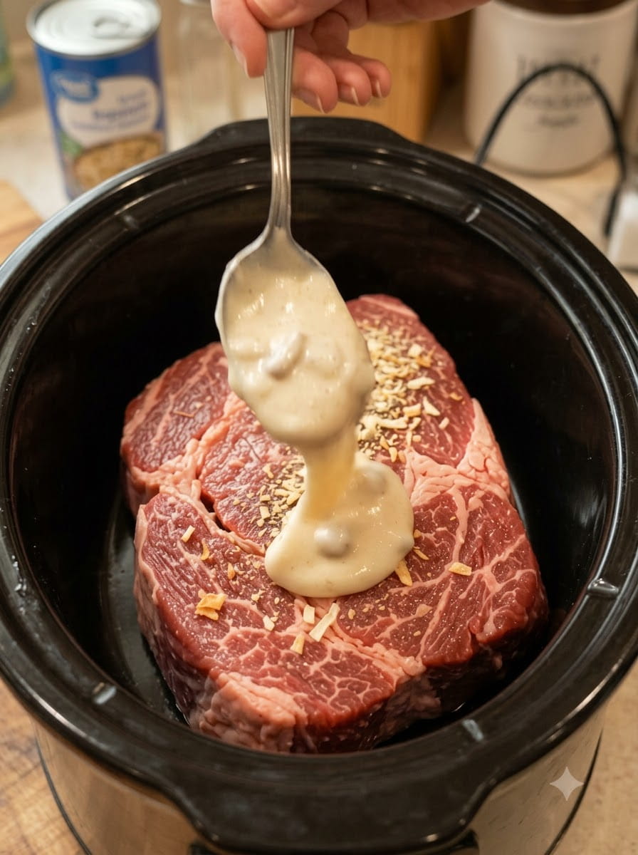 Ultimate 3-Ingredient Slow Cooker Pot Roast